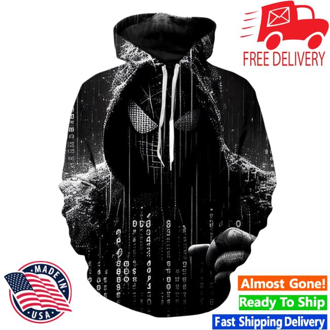 Official Iedm Clothing Spidey Existence Unisex Hoodie 3D All Over Print