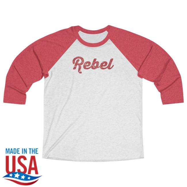 Mike O'hearn Lifestyle Merch Shop Rebel 34 Raglan Hoodie Red