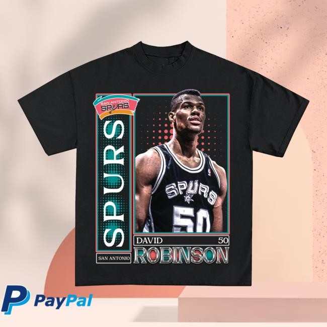 Icy Shop Merch David Robinson San Antonio Spurs Vintage Shirt