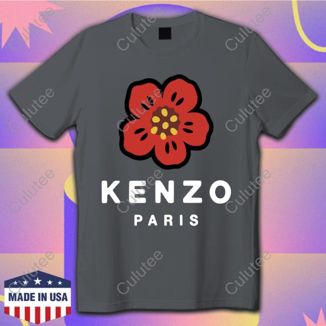 Official Kenzo Paris Boke Flower T-Shirt