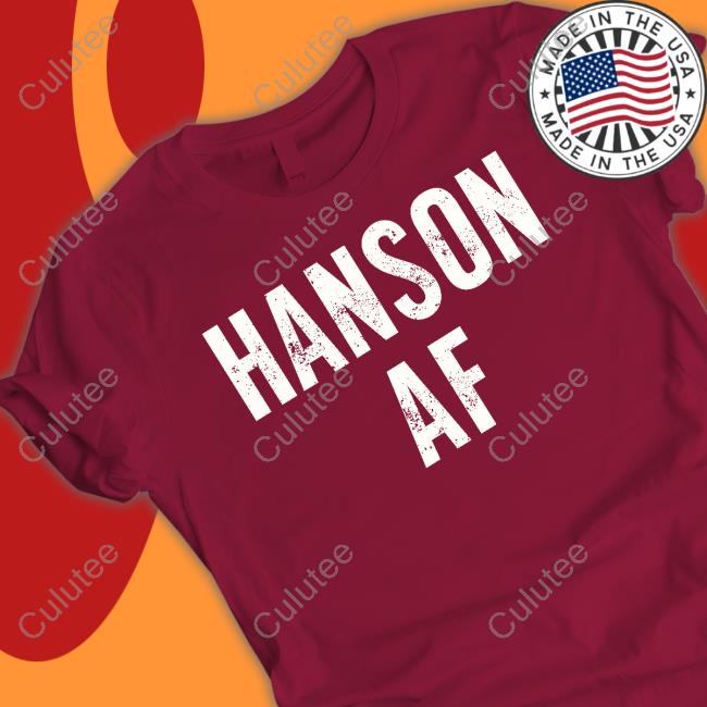 Hanson Af Shirt Hanson Music