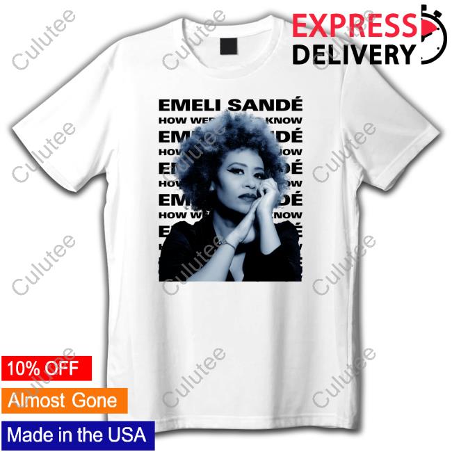 Emeli Sande How Were We To Know White Shirt