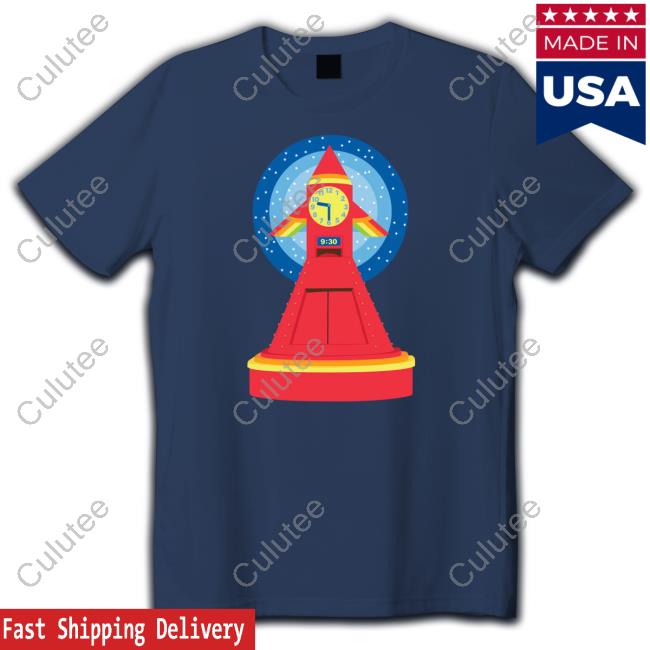 Rocket Clock Adult Tee