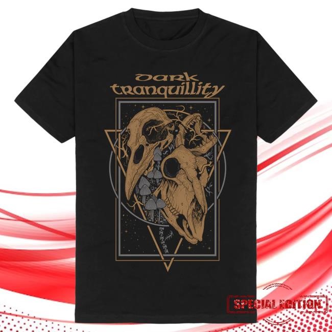 Official Dark Tranquillity Skull Trio Hot Shirt
