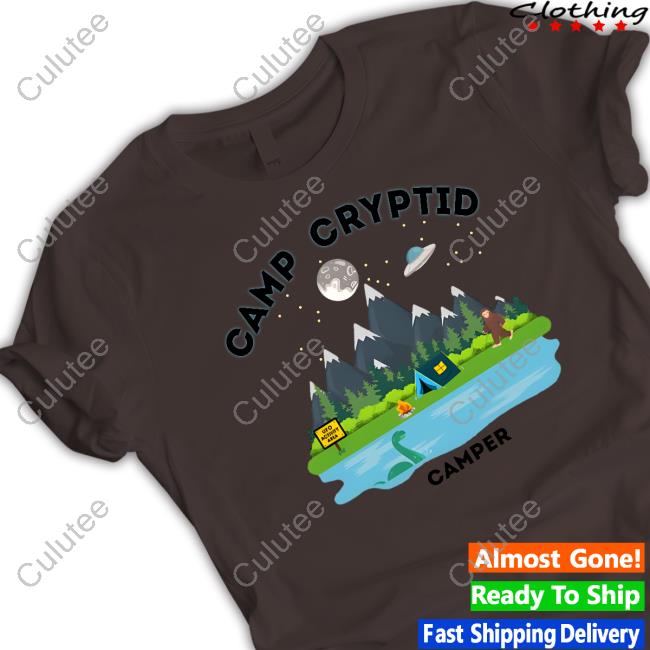Official Erica Fett Camp Cryptid Camper Shirt