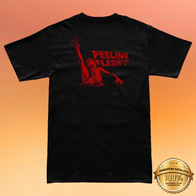 Official Indie Merch Store Peeling Flesh "PF Radio 2" Shirts IndieMerchStore