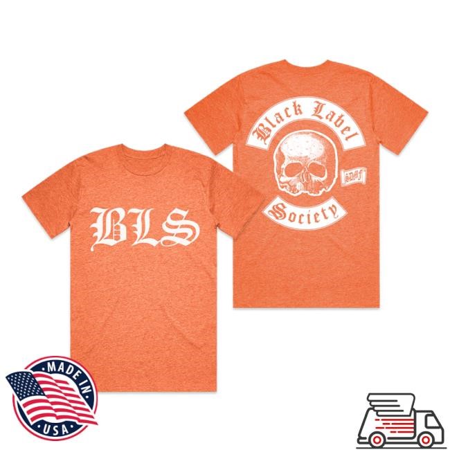 BLS Summer 2024 Orange Short Sleeve Shirt Black Label Society Shop