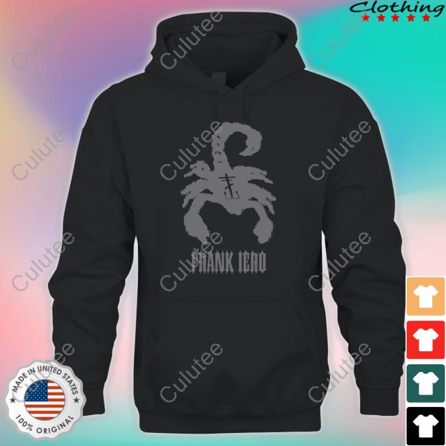 Official Frank Iero Merch Scorpion Shirt