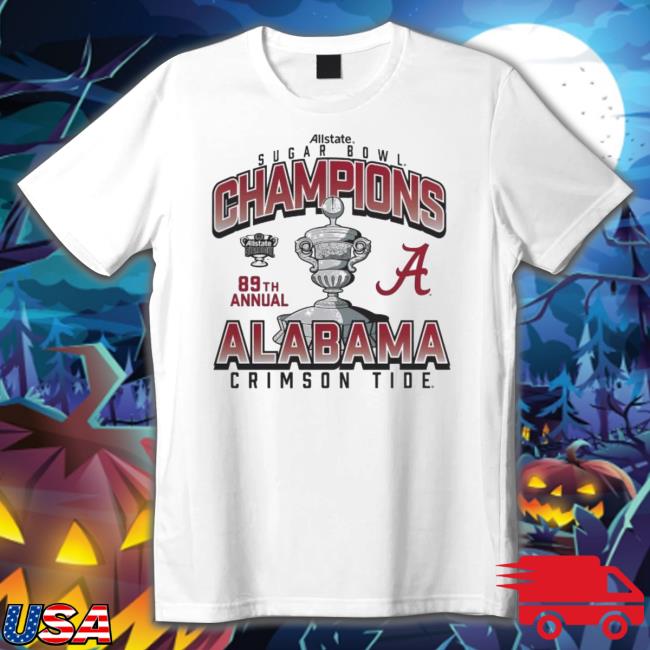 Oficial 2022 Sugar Bowl Champions Alabama Crimson Tide 89Th Annual Shirt