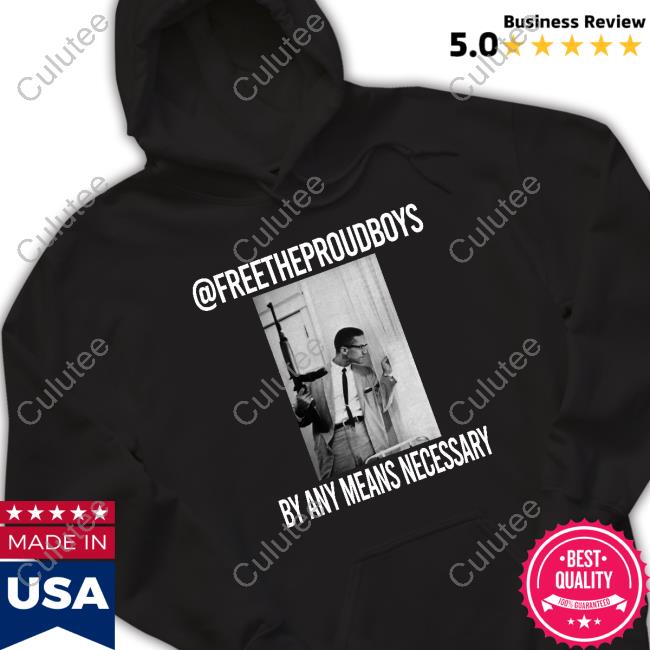 Enrique Tarrio Free The Proud Boys By Any Means Necessary Hoodie