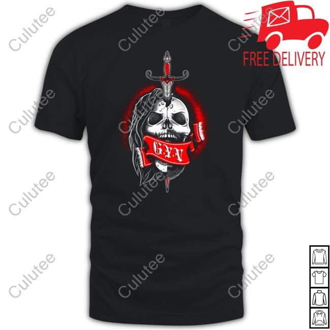 Official GYV Bigcartel Gyv Skull 2023 Sweatshirt