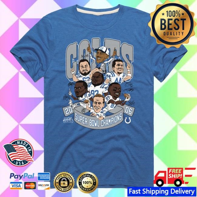 Colts Super Bowl Champs Team New Tee x Homage
