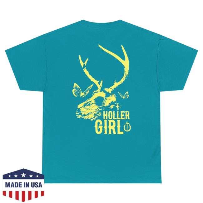 Official Upchurch Merch Store Shop Upchurch Holler Girl Skull Top Shirt