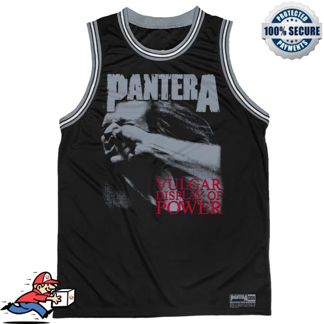 Pantera 'A Vulgar Display' Basketball Jersey Shirt New