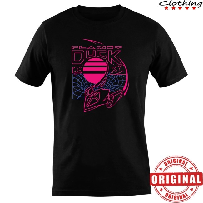 Neon Time Travel Tee Quackity Merch Shop
