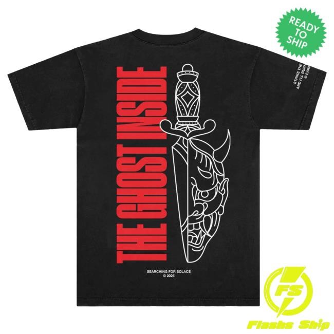 The Ghost Death Mask Tee (Black)