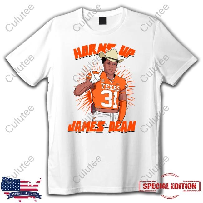 Horns Up Jeams Dean T-Shirts