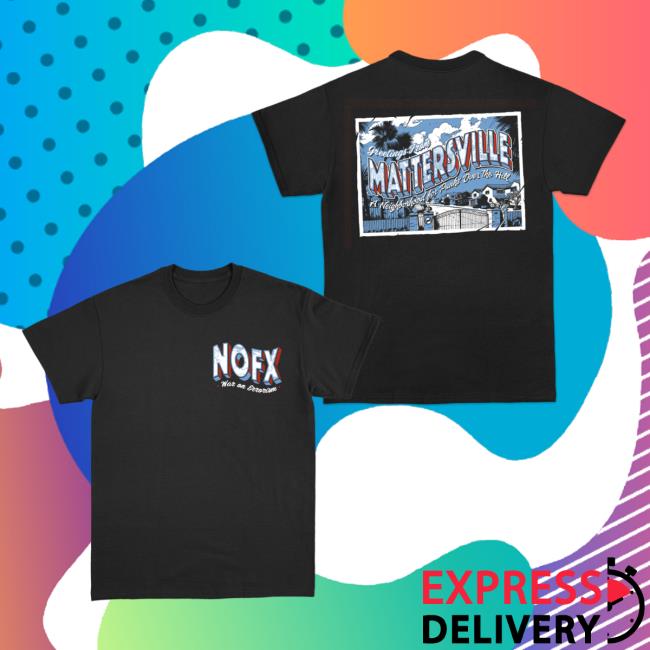 Nofx Merch Masterville T-Shirt