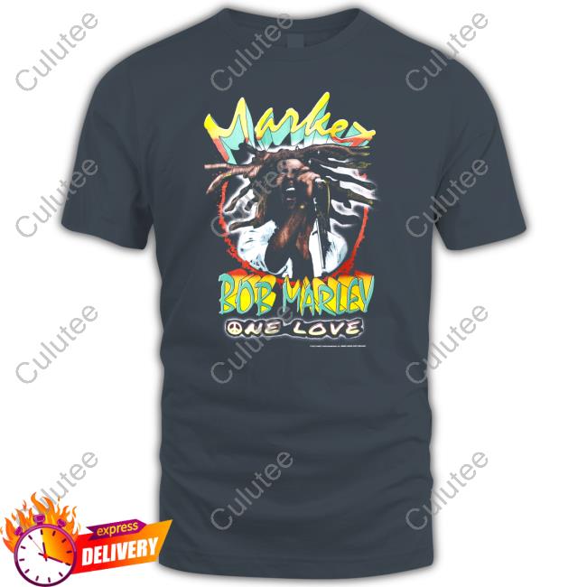 Market Studios Bob Marley One Love Tee Shirt