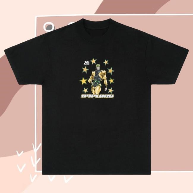 Official Hypland Clothing Merch Store Jojo Dio Hot Shirt (Black)