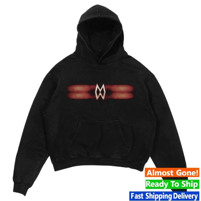 Official Morgan Wallen Merch Store Morgan Wallen Blurry Live Photo Black Popover Hoodie Morgan Wallen Apparel Clothing Shop MorganWallen