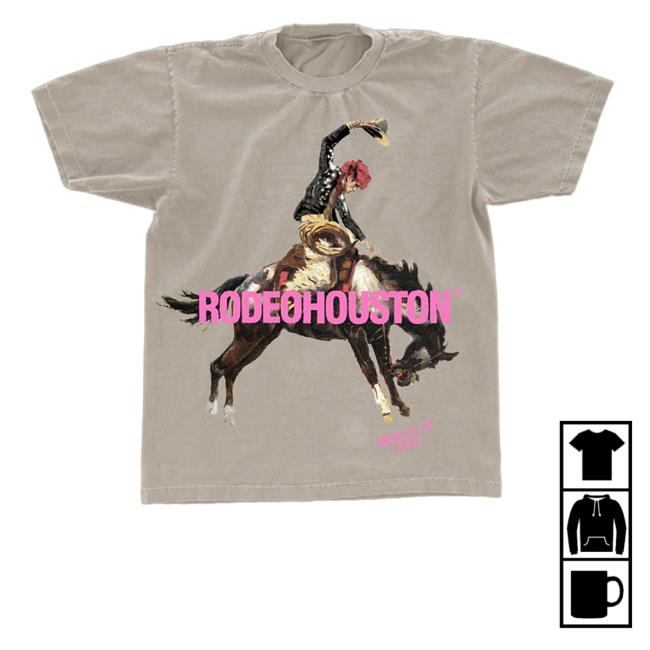 Official Machine Gun Kelly Merch Cowboy Rodeohouston Shirt New