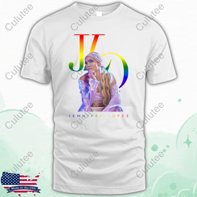 JLO Rainbow Logo Hoodie