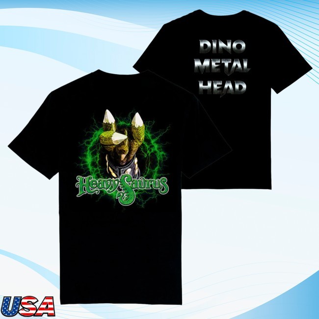 Dino Metal Head Shirt Heavysaurus Online Shop