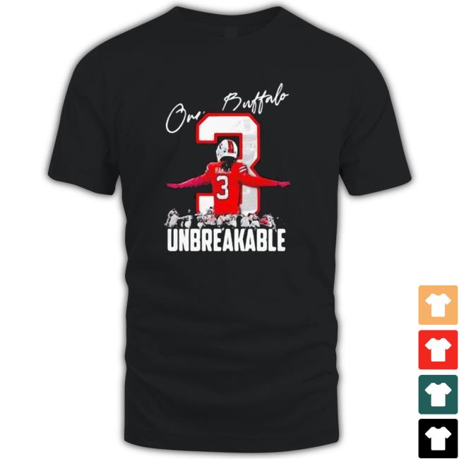 Love For Damar Hamlin One Buffalo Bills Unbreakable 2023 Hooded Sweatshirt