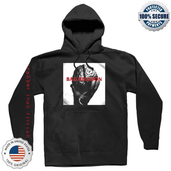 Official Kings Road Merch Store Bad Religion Brain Pullover Hoodie (Black) BadReligion Kings Road Shop