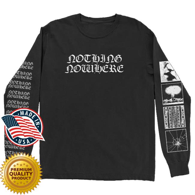 Official Nothing Nowhere Merch Shop Skull Segment L/S