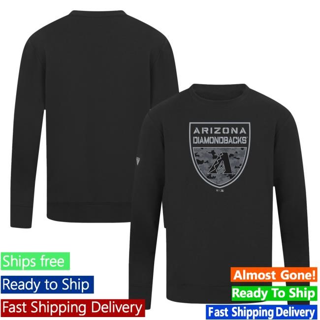 Official MLB Clothing Men's Arizona Diamondbacks Levelwear Khaki Mandate Buckler Long Sleeve New Shirt Official MLB Clothing Men's Arizona Diamondbacks Levelwear Khaki Mandate Buckler Long Sleeve T-Shirts