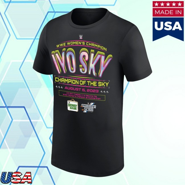 Official Iyo Sky Money In The Bank 2023 Cash In Tee