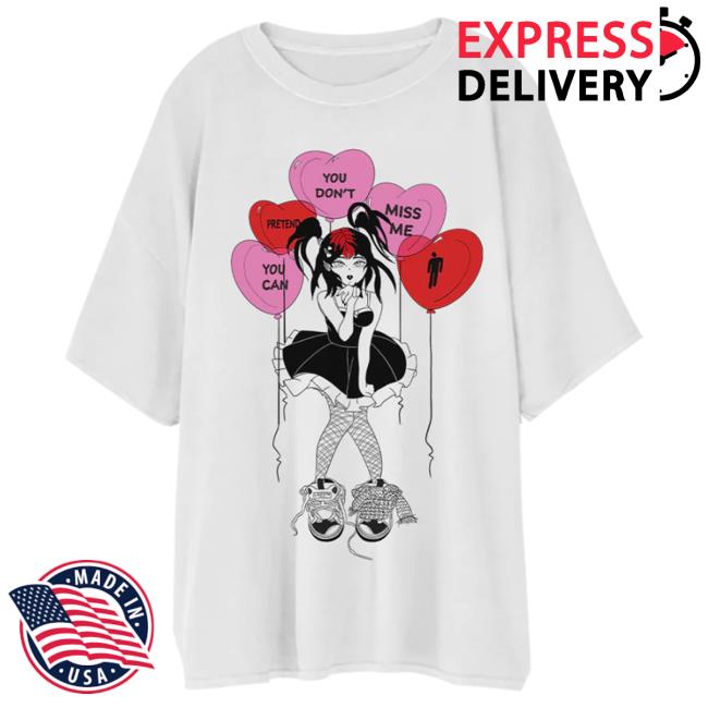 Official Billie Eilish Merch Store Shop Billie Eilish Miss Me Attractive Shirt Dress