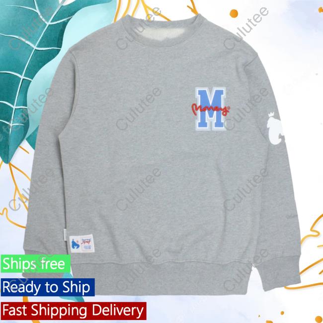 Official Money Clothing Big M Sweatshirt Gray Melange