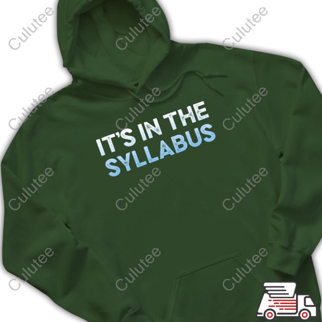 Official It's In The Syllabus Shirt Dr. Nneka D. Dennie