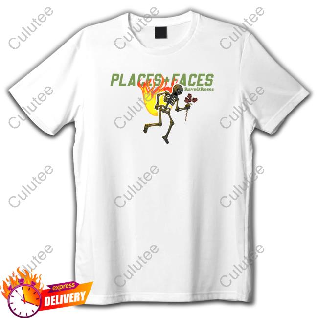 Heisrema Merch Collab Rema X Places Faces Rave And Roses Shirt