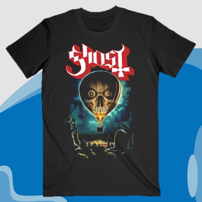 Official Ghost Band Rock Backstreet Merch Store Shop RHRN Balloon Tshirt