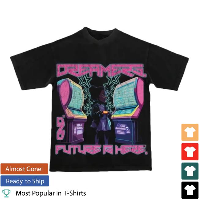 Official Do Not Disturb Clothing Store Shop Dnd By Ferris The Future Belongs To Those Who Dream – Dreamers Collection New Shirt Black
