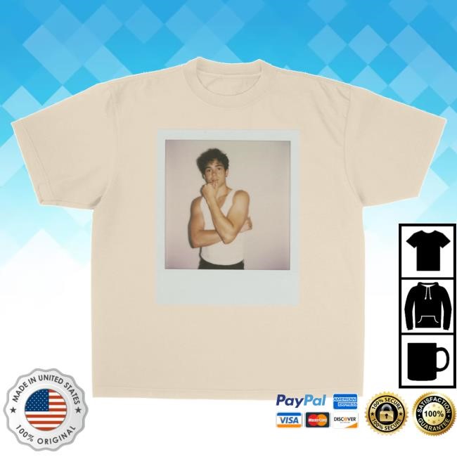 Joshua Bassett Official Merch Store Polaroid Photo Tour Vintage Shirt Joshua Bassett Clothing Shop Joshuabassett