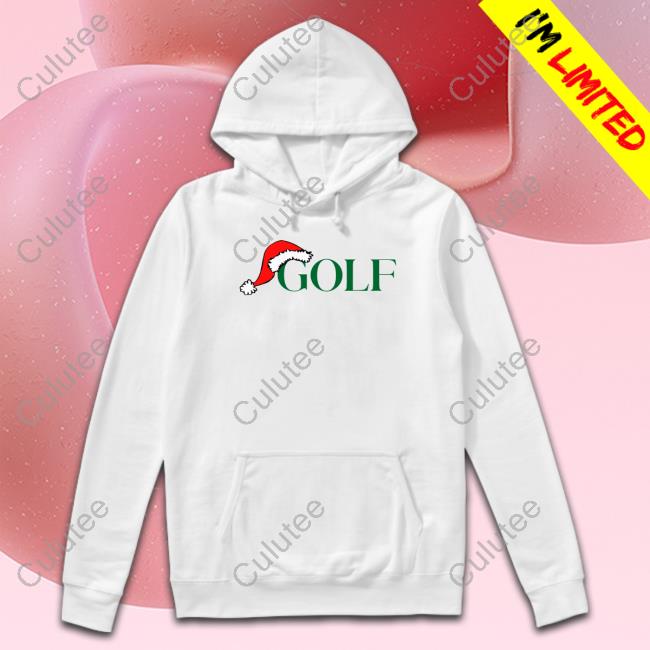Golf Santa Shirt Merry Christmas