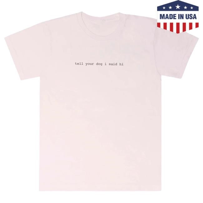 We Rate Dogs Merch Classic Shirts - Pacific Blue