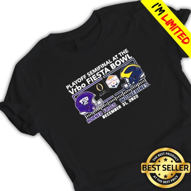 Texas Christian University Football 2022 Fiesta Bowl Playoff Bound Match-Up TShirts