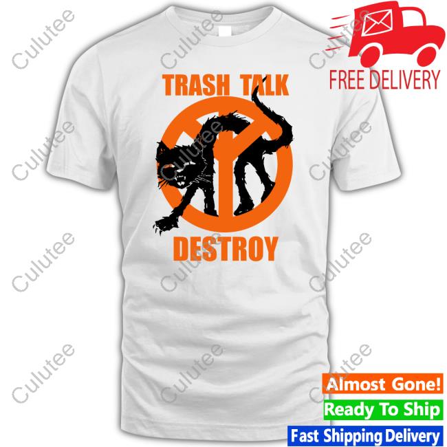 Trash Talk Destroy Cat Sweatshirt