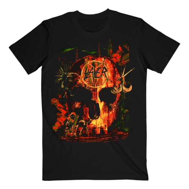 Slayer World Sacrifice Skull Tee Shirt – Slayer Store Merch