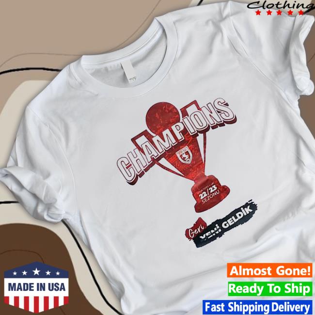 Champions Geri Yeni Geldik 22 23 Sampiyonluk Long Sleeve Tee