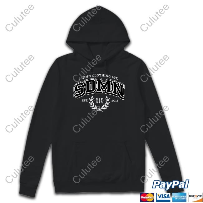 Sidemen Clothing SDMN Imperial Varsity Black T-Shirt