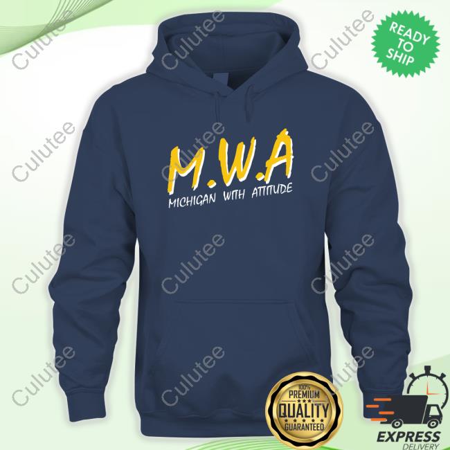 Official MWA Michigan With Attitude Tee Shirt