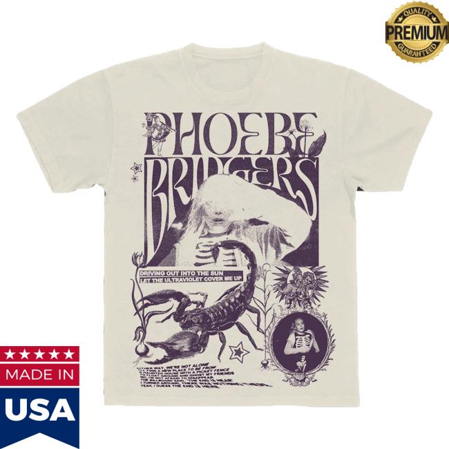 Official Phoebe Bridgers Store Shop I Know the End Hot Shirt Phoebebridgers Merch