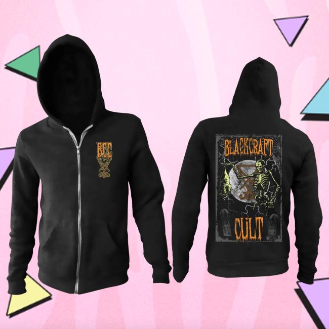 Blackcraft Cult Clothing Store BlackcraftCult Halloween Forever - Zip Up Sweaters